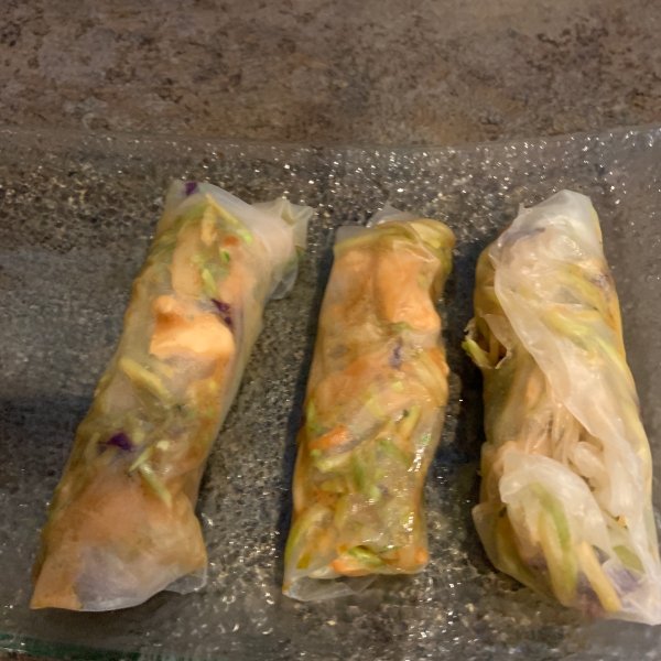 Thai Chicken Spring Rolls