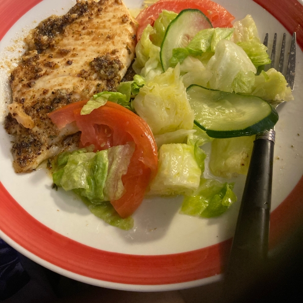 Lemon Garlic Tilapia