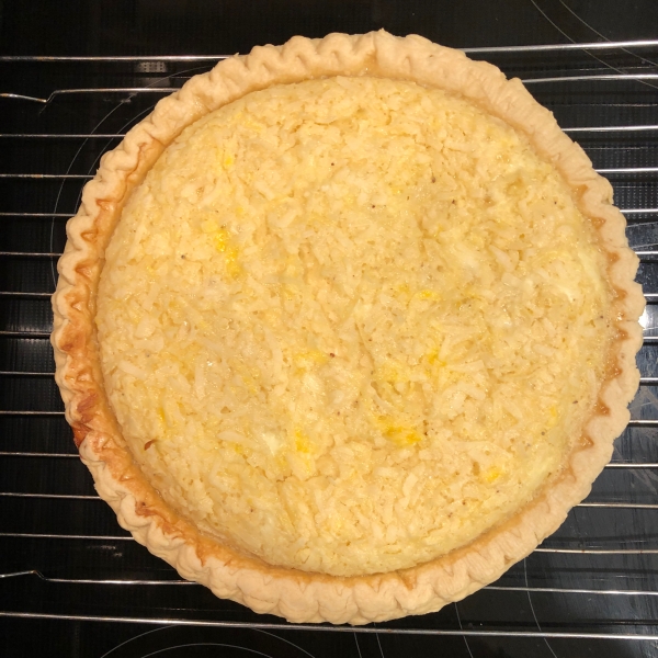 Coconut Custard Pie IV