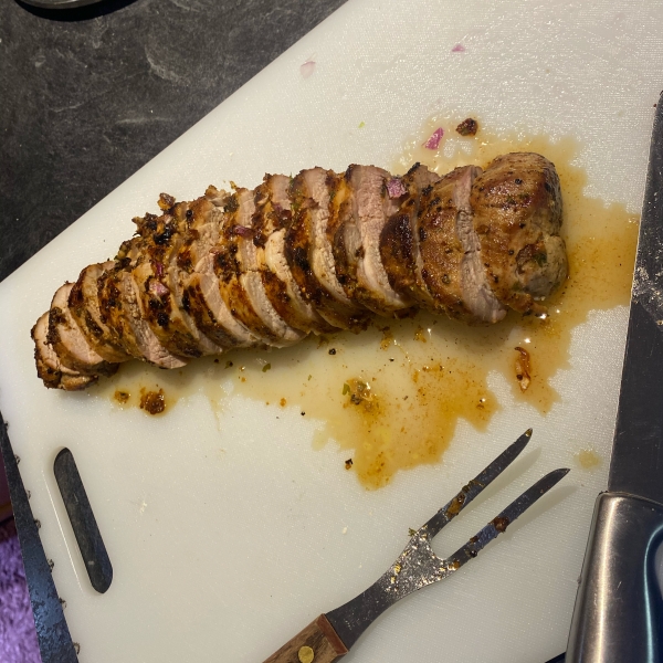 Chipotle Crusted Pork Tenderloin