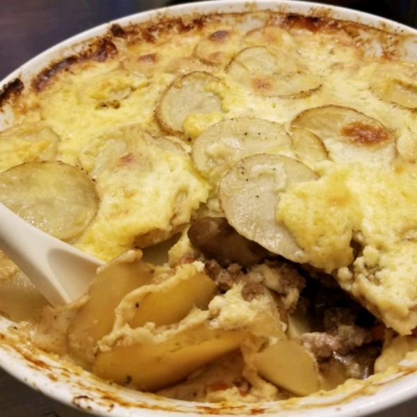 Lamb au Gratin