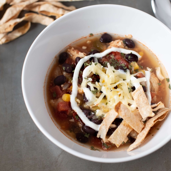 Chicken Tortilla Soup in the Instant Pot®