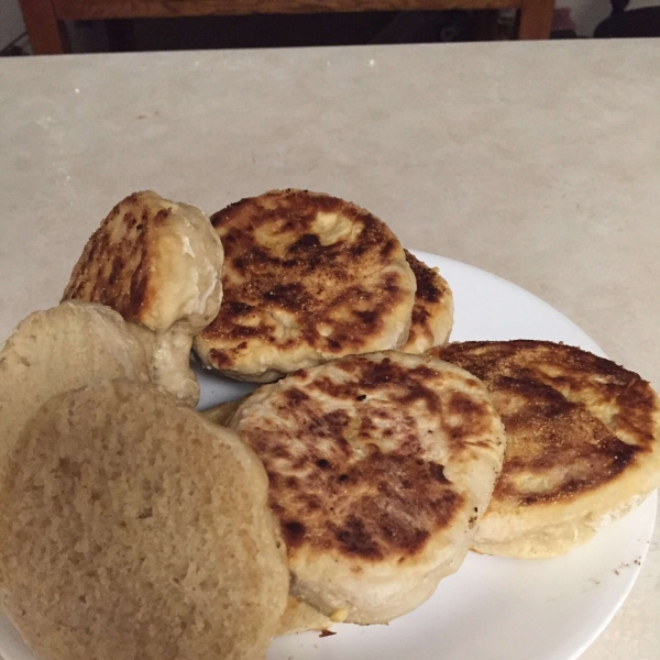 Sourdough English Muffins