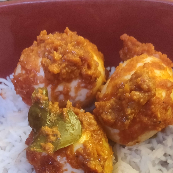 Telur Balado (Spicy Chile Sauce with Eggs)