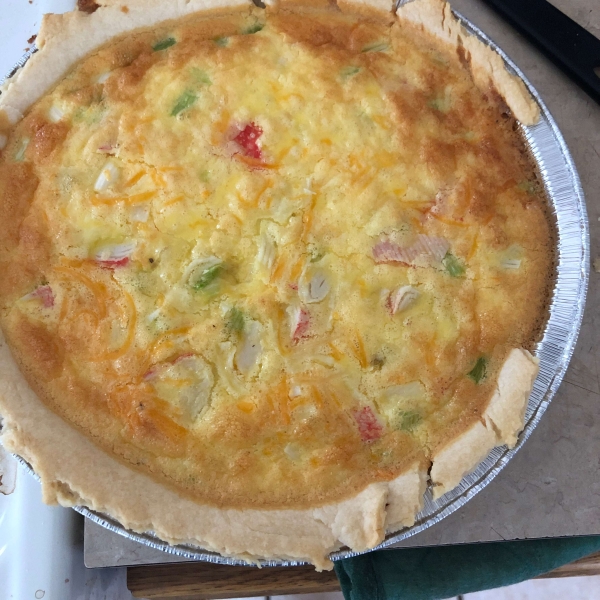 Crab Quiche