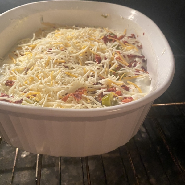 Jalapeno Popper Dip with Bacon