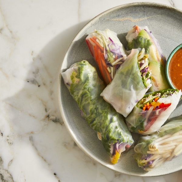 Vegetable-Filled Summer Rolls