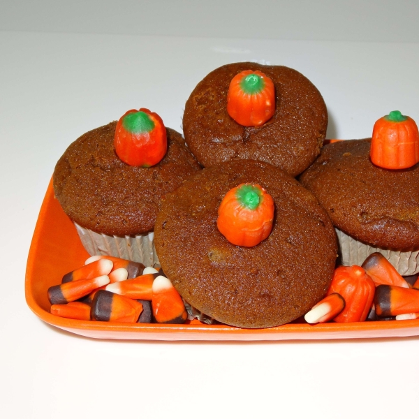 Gingerbread S'mores Muffins