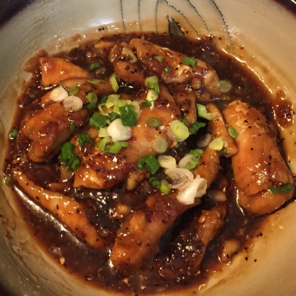 Caramel Coated Catfish