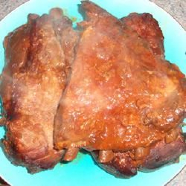 Slow Cooker Spare Ribs