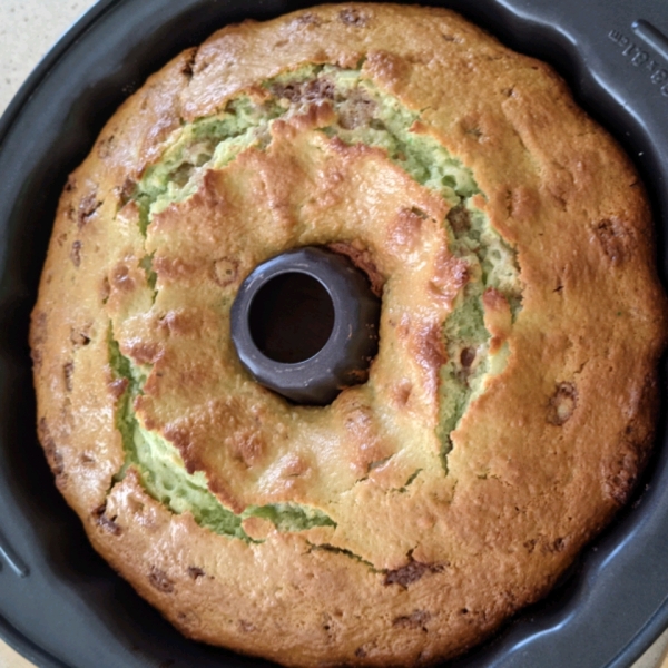 Pistachio Nut Bundt Cake