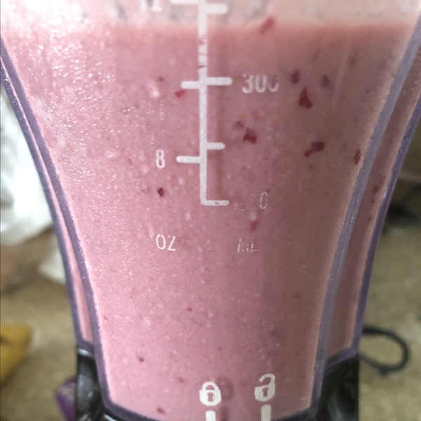 Rosy Rhubarb Smoothie