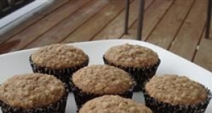 Maple Brown Sugar Oatmeal Muffins