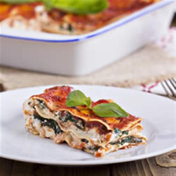 Spinach Veggie Lasagna
