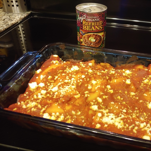 Sweet Potato Enchiladas