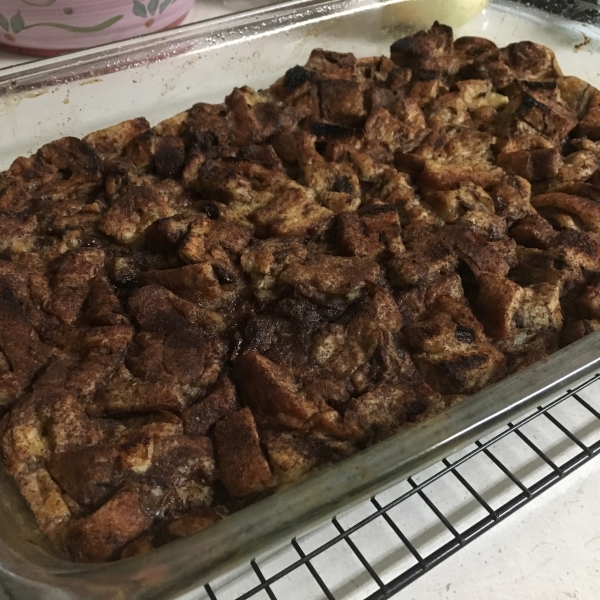 Raisin Bread French Toast Casserole