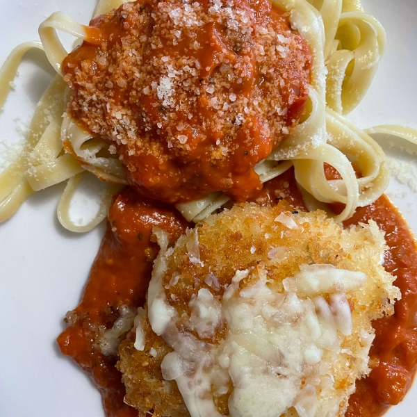 Homemade Chicken Parmigiana