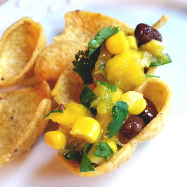 Mango, Corn, and Black Bean Salsa