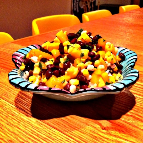 Mango, Corn, and Black Bean Salsa