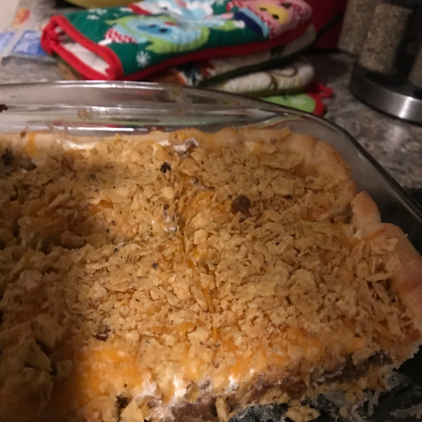 Quick Crescent Taco Pie