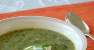 Lettuce and Tarragon Soup