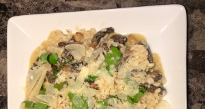 Asparagus and Morel Risotto