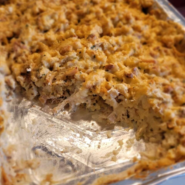 Chicken and Stuffing Casserole