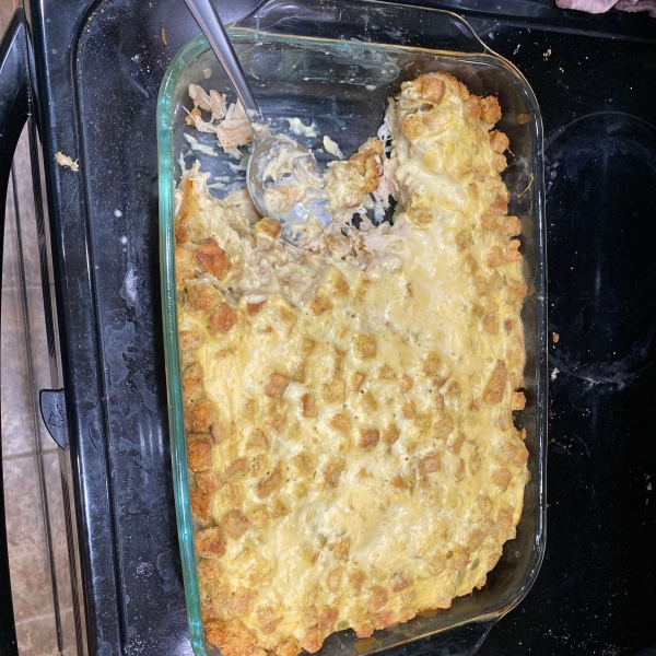 Chicken and Stuffing Casserole