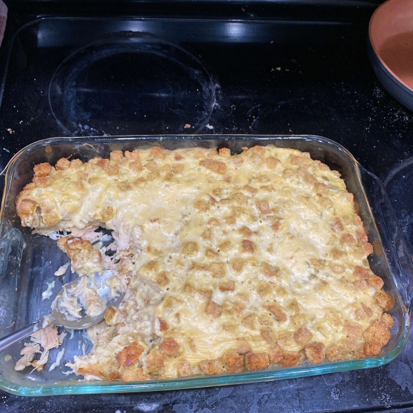 Chicken and Stuffing Casserole