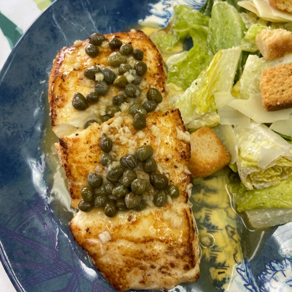 Capers and Halibut