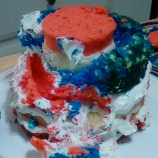 American Flag Cake