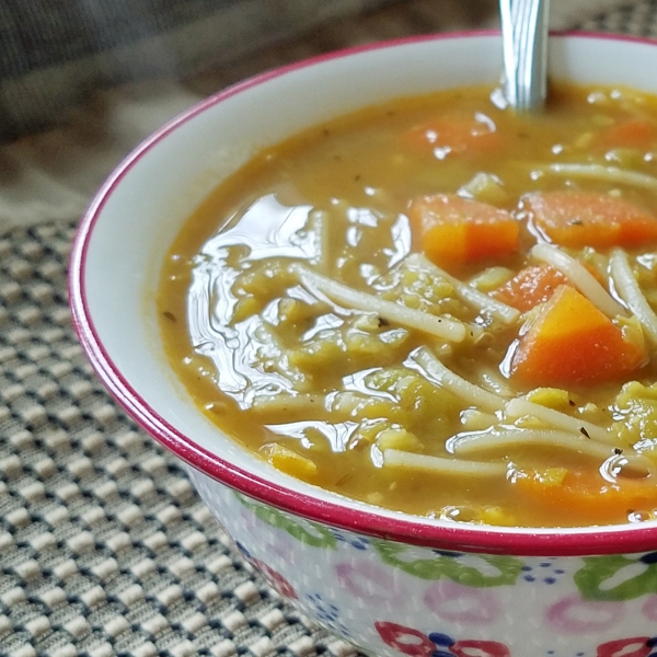 Vegetarian Split Pea Soup