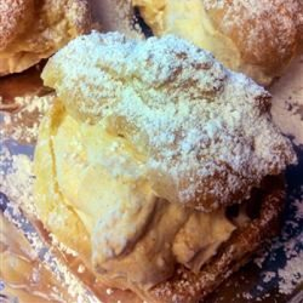 Pumpkin Cream Puffs