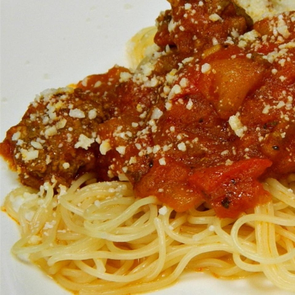 Jeanne's Slow Cooker Spaghetti Sauce