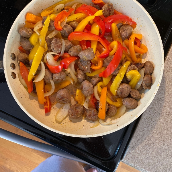 Italian Sausage, Peppers, and Onions