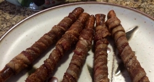 Bacon Wrapped Pretzels