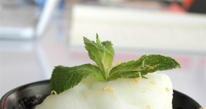 Lemon-Mint Sorbet