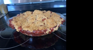 Strawberry Rhubarb Buckle