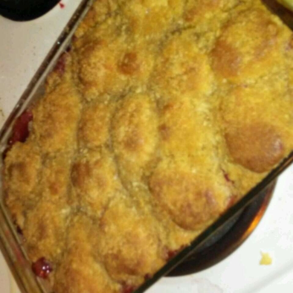 Strawberry Rhubarb Buckle