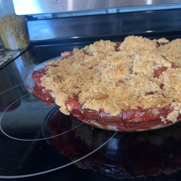 Strawberry Rhubarb Buckle