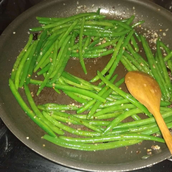 Spicy Indian Green Beans, Gujarati-Style