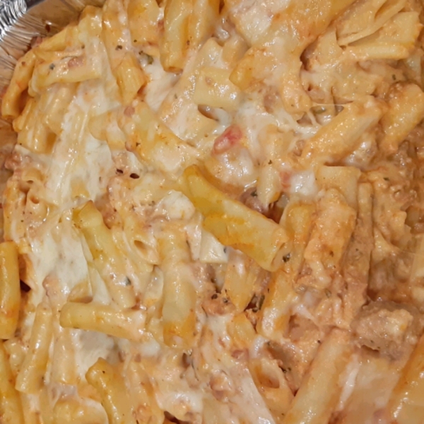 Best Ziti Ever with Sausage