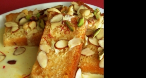 Shahi Tukra (Indian Bread Pudding)