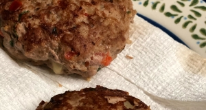 Fiesta Stuffed Turkey Burgers