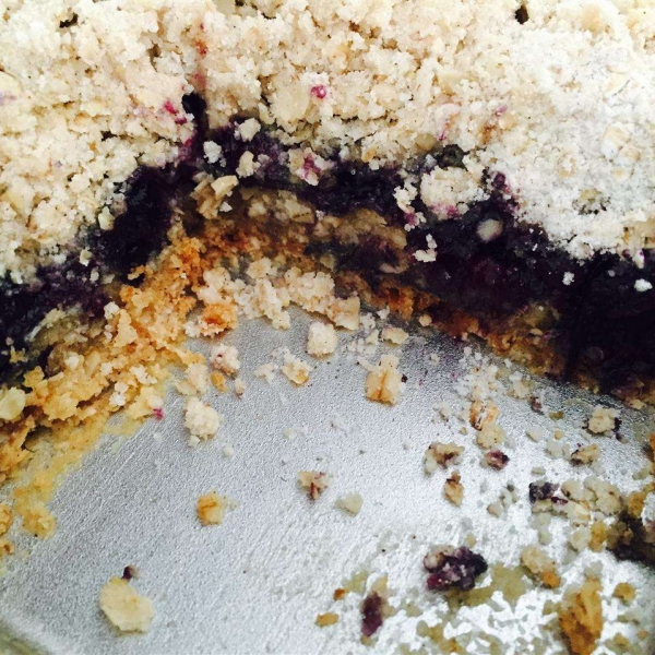 Blueberry Crumble Bars