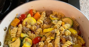 Pasta Primavera with Italian Turkey Sausage