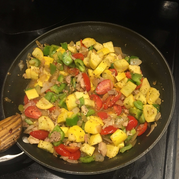 Pasta Primavera with Italian Turkey Sausage