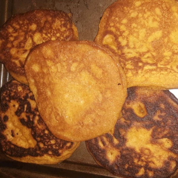 Pumpkin Cornmeal Pancakes