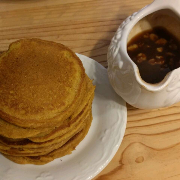 Pumpkin Cornmeal Pancakes