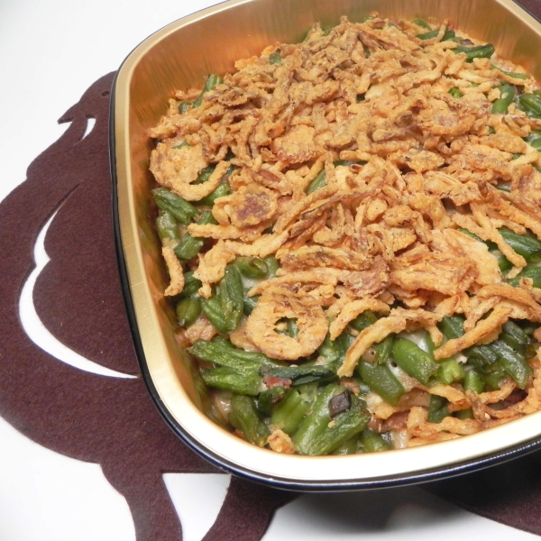 A Hearty Green Bean and Sausage Casserole